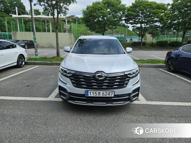 Renault Korea (Samsung) The New QM6 2023 Белый из Кореи