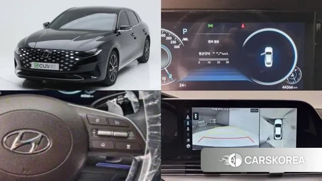 Hyundai The New Grandeur IG 2021 Черный из Кореи