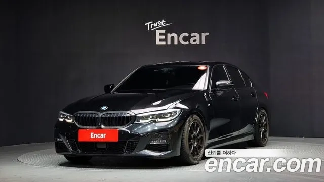 BMW 3 Series (G20) 2021 Черный из Кореи