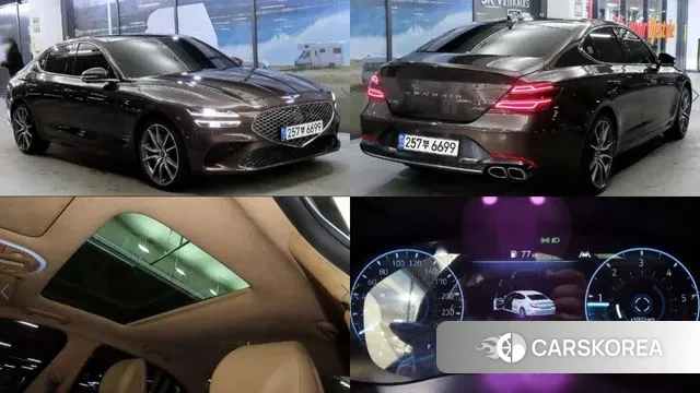 Genesis The New G70 2021 Коричневый из Кореи
