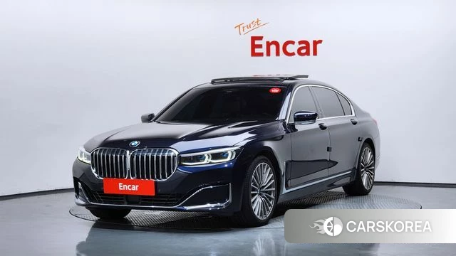 BMW 7 Series (G11) 2019 Синий из Кореи