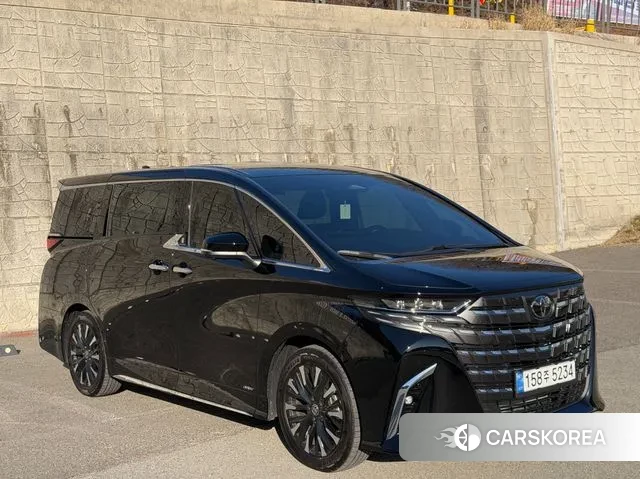 Toyota Alphard 4th Generation 2025 Черный из Кореи