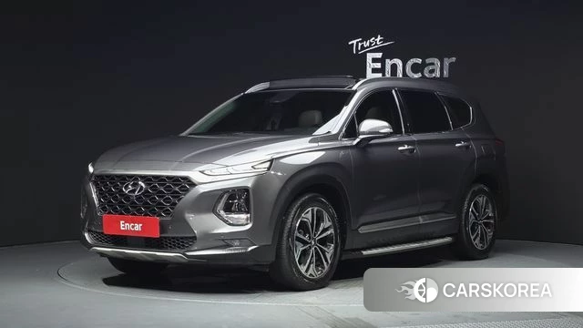 Hyundai Santa Fe TM 2018 Серый из Кореи