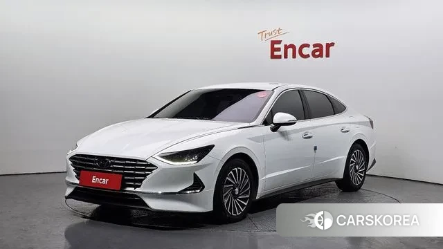 Hyundai Sonata Hybrid (DN8) 2023 Белый из Кореи