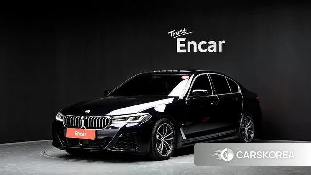 BMW 5 Series (G30) 2022 Черный из Кореи