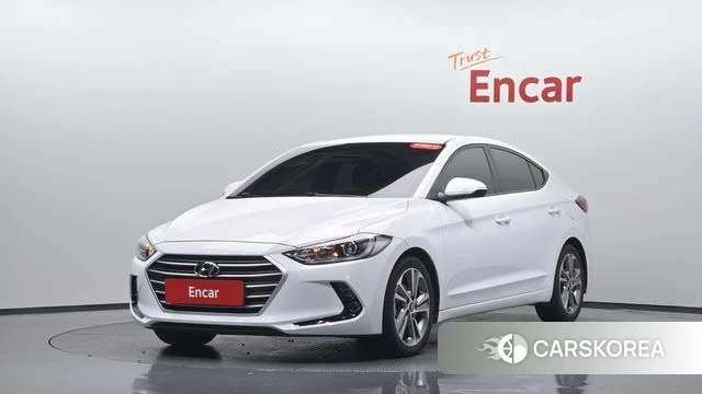Hyundai Avante AD 2018 Белый из Кореи