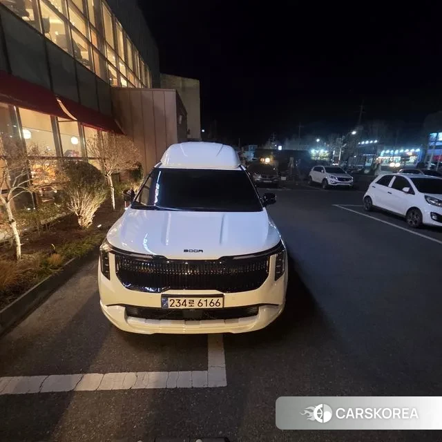 Kia The New Carnival 4th Generation 2025 Белый из Кореи