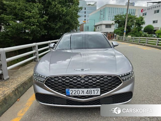 Genesis G90 (RS4) 2023 Серебряный из Кореи