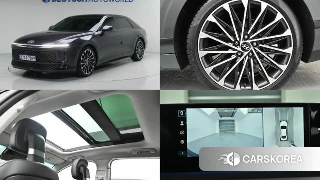 Hyundai Grandeur (GN7) 2023 Серый из Кореи