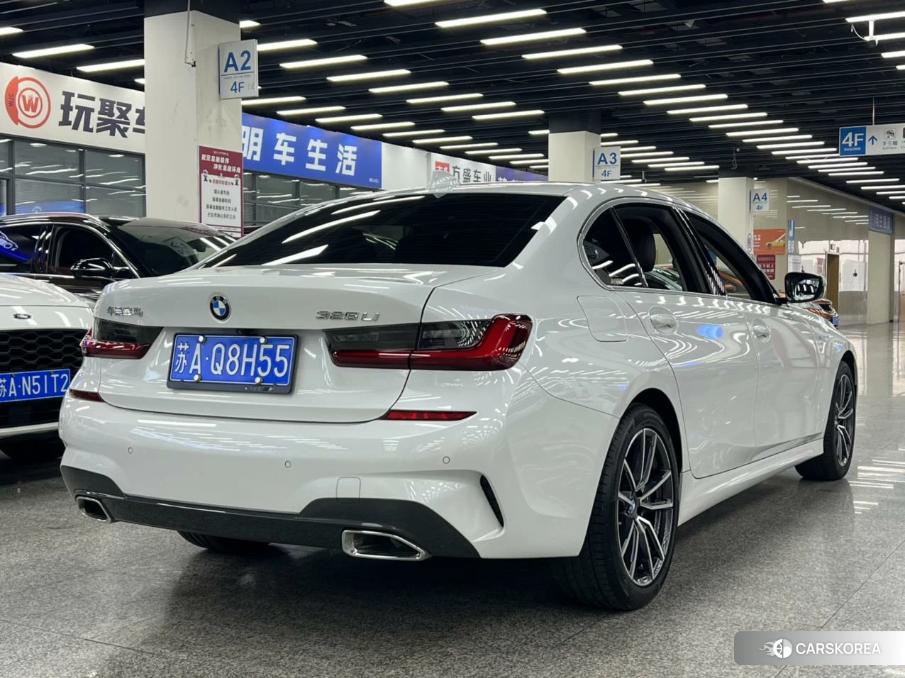 BMW 3 series 2021 Белый из Китая