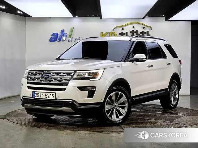 Ford Explorer 2018 Белый из Кореи