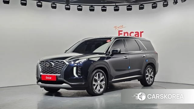 Hyundai Palisade 2021 Синий из Кореи