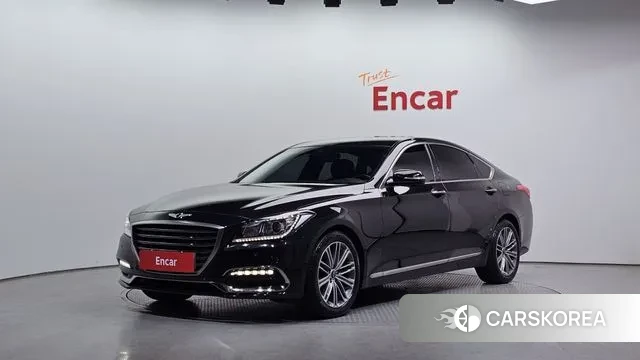 Genesis G80 2018 Черный из Кореи