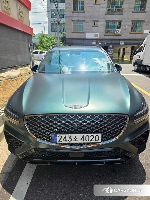 Genesis GV70 2021 Синий нефрит из Кореи