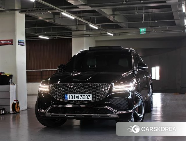 Genesis GV80 2024 Черный из Кореи
