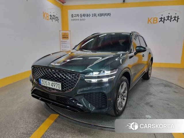 Genesis GV70 2021 Синий нефрит из Кореи