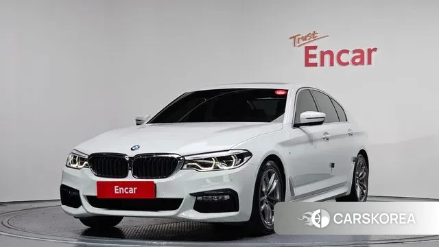 BMW 5 Series (G30) 2018 Белый из Кореи
