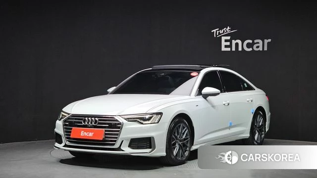 Audi A6 (C8) 2020 Белый из Кореи