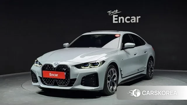 BMW i4 2022 Серебристо-серый из Кореи