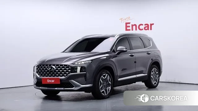 Hyundai The New Santa Fe 2021 Серый из Кореи