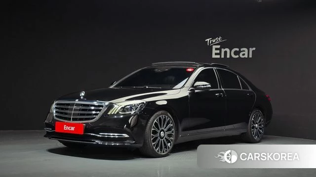 Mercedes-Benz S-Class W222 2020 Черный из Кореи