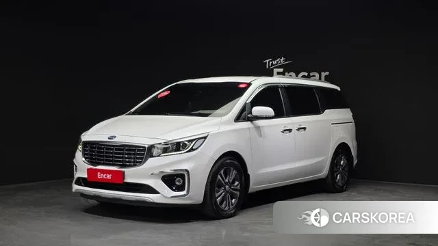 Kia The New Carnival 2018 Белый из Кореи