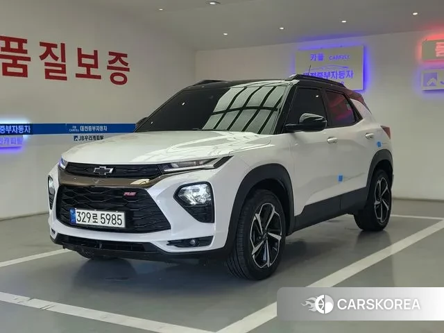 Chevrolet (GM Daewoo) Trailblazer 2021 Белый из Кореи