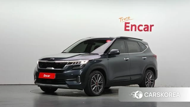Kia Seltos 2020 Серый из Кореи