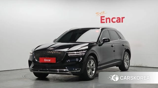 Genesis GV70 2021 Черный из Кореи