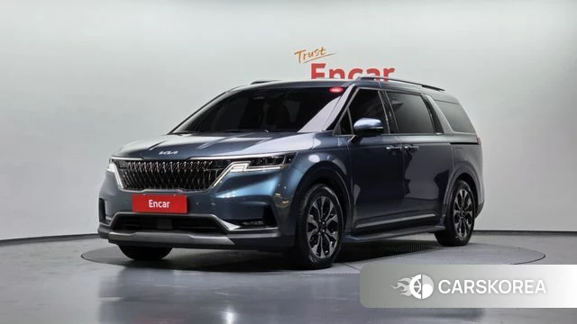 Kia Carnival 4th generation 2022 Синий из Кореи