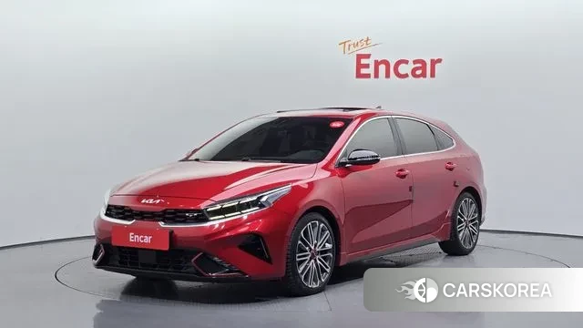 Kia The New K3 2nd generation 2022 Красный из Кореи