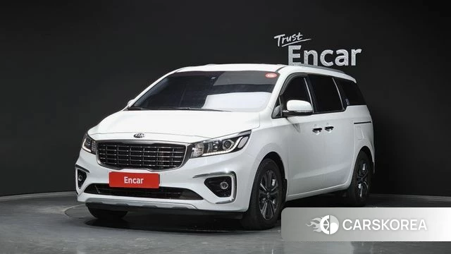 Kia The New Carnival 2019 Белый из Кореи