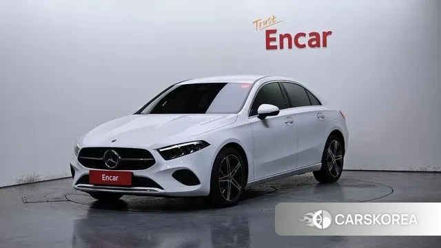 Mercedes-Benz A-Class W177 2024 Белый из Кореи