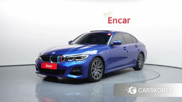 BMW 3 Series (G20) 2022 Синий из Кореи