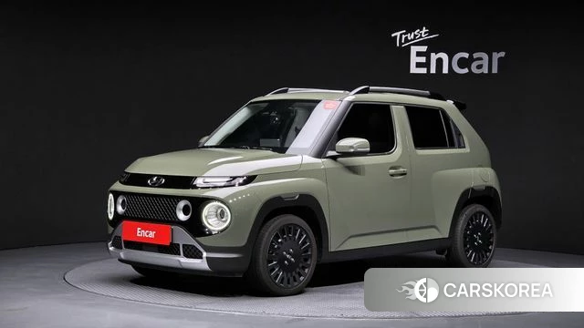 Hyundai Casper 2022 Темно-зеленый из Кореи
