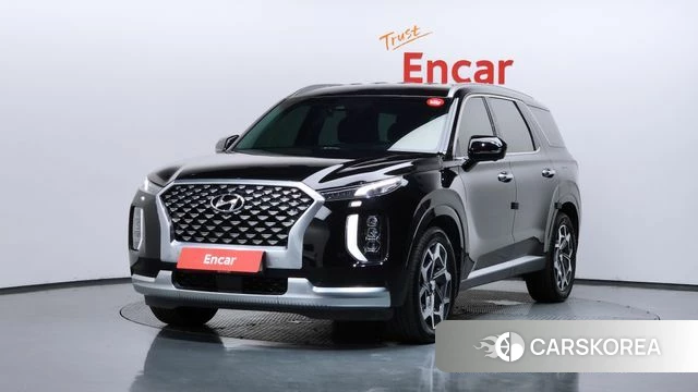 Hyundai Palisade 2021 Черный из Кореи