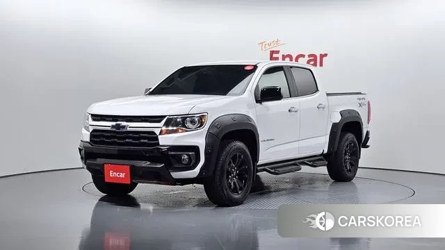 Chevrolet (GM Daewoo) Real New Colorado 2021 Белый из Кореи