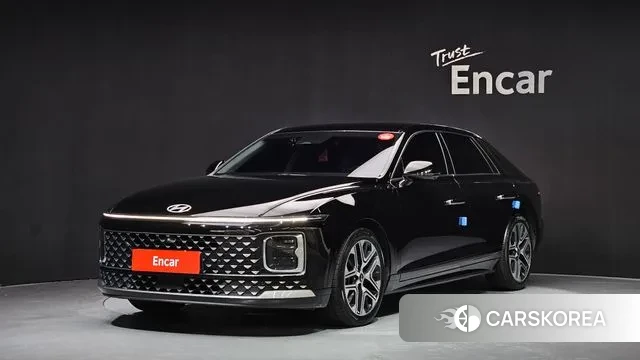 Hyundai Grandeur (GN7) 2023 Черный из Кореи