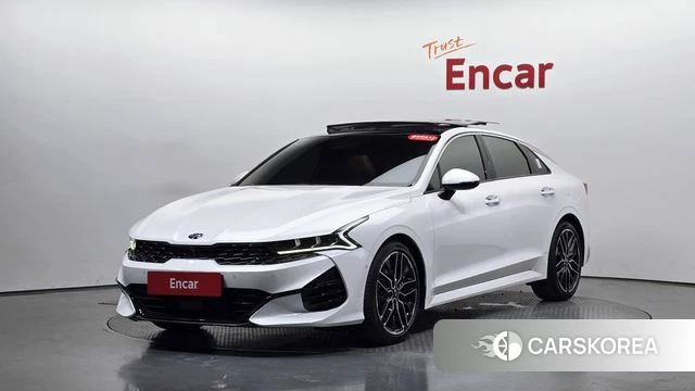 Kia K5 3rd generation 2021 Белый из Кореи