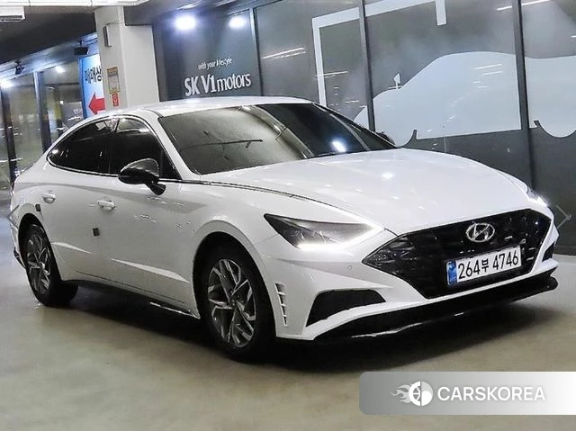 Hyundai Sonata (DN8) 2021 Белый из Кореи