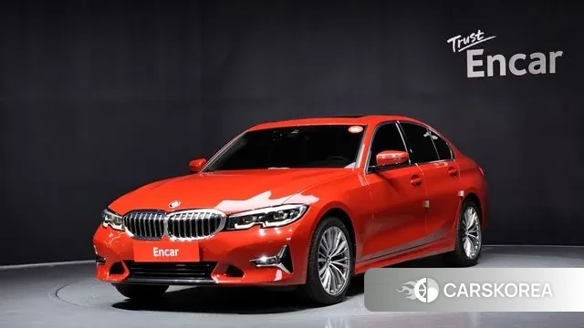 BMW 3 Series (G20) 2020 Красный из Кореи