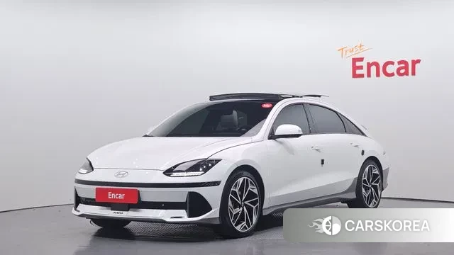 Hyundai Ionic 6 2022 Белый из Кореи