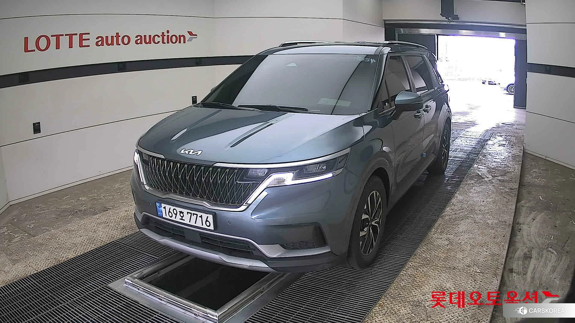 Kia Carnival 2023 Astra Blue из Кореи