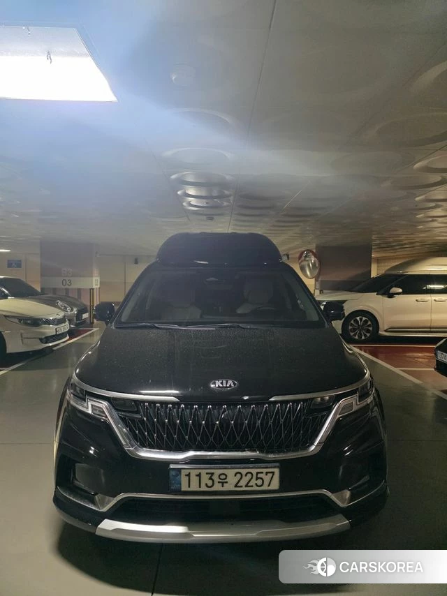 Kia Carnival 4th generation 2021 Черный из Кореи