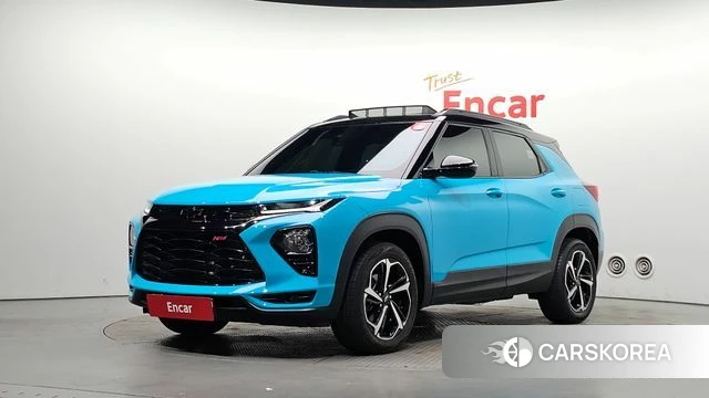 Chevrolet (GM Daewoo) Trailblazer 2020 Синий нефрит из Кореи