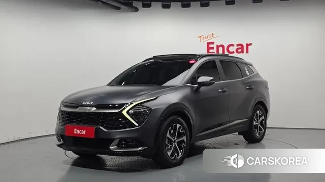 Kia Sportage 5th Generation Hybrid 2023 Серый из Кореи