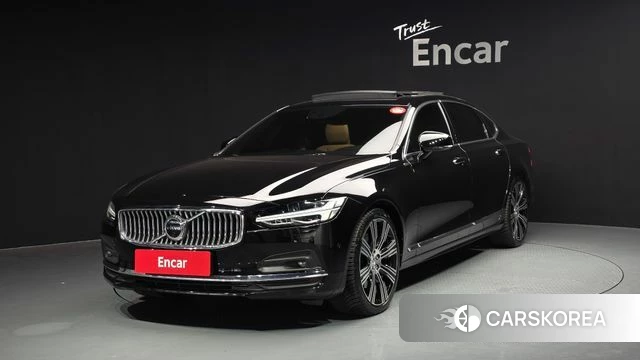 Volvo S90 2021 Черный из Кореи