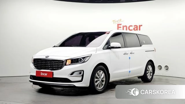 Kia The New Carnival 2020 Белый из Кореи