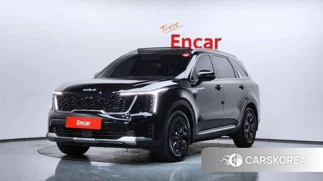 Kia The New Sorento 4th Generation 2024 Черный из Кореи