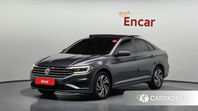 Volkswagen 7th Generation of Jetta 2021 Серый из Кореи